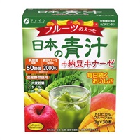 フルーツの入った日本の青汁+納豆キナーゼ 30本_