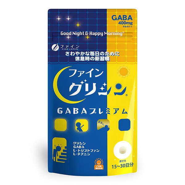 ファイングリシンGABAプレミアム 90粒_