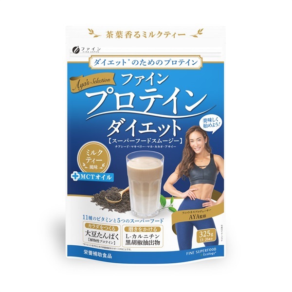 ﾌｧｲﾝ ﾌﾟﾛﾃｲﾝ ﾀﾞｲｴｯﾄ AYA'Sｾﾚｸｼｮﾝミルクティー風味 325g_