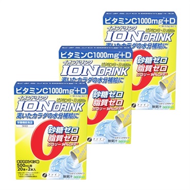 ビタミン C・Dプラス 22本 3箱レモン味  の画像