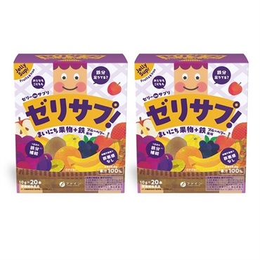 まいにち果物+鉄 2箱  の画像