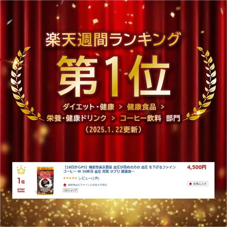 楽天ランクング1位