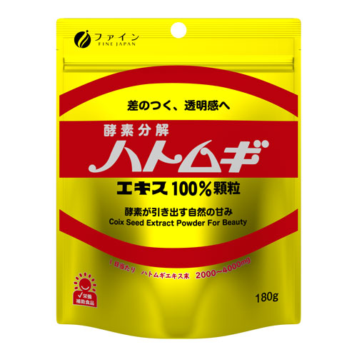 金のハトムギエキス100％顆粒 180g