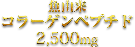 魚由来コラーゲンペプチド 2,500mg