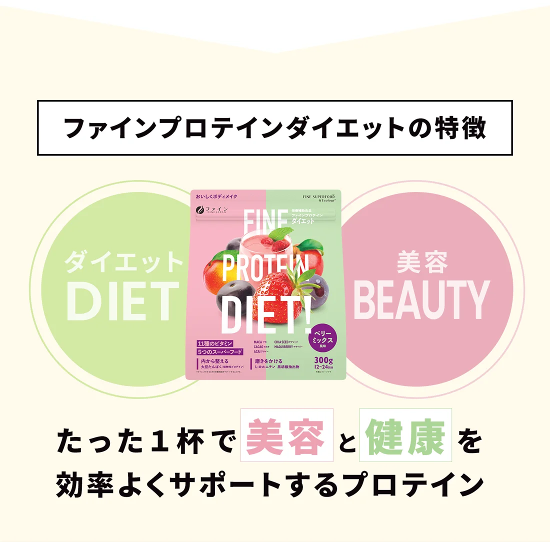 プロテインで効率的にタンパク質を摂ることが重要！