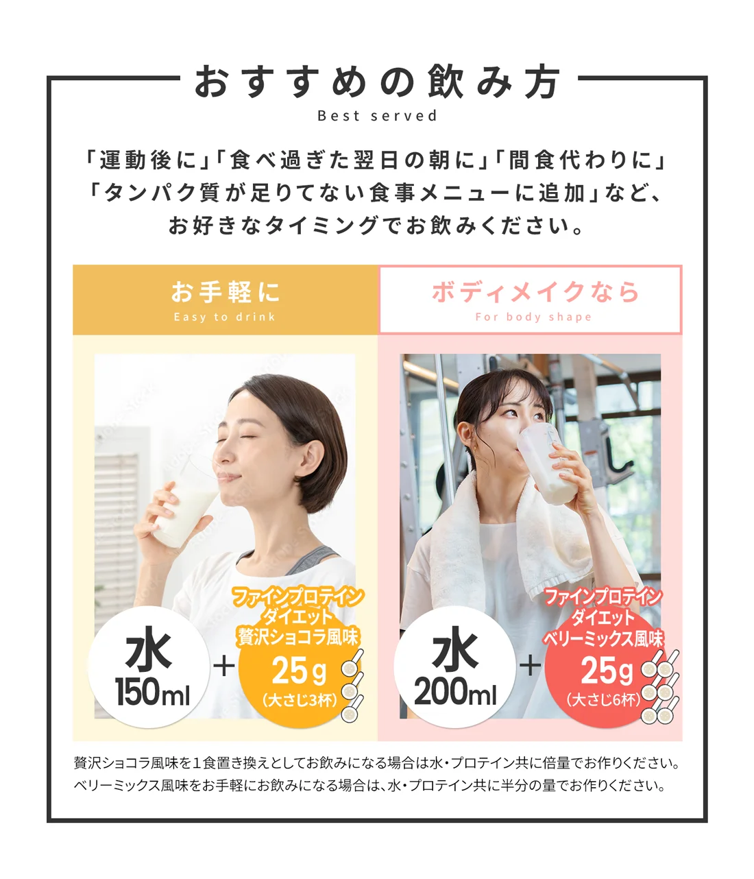 おすすめの飲み方